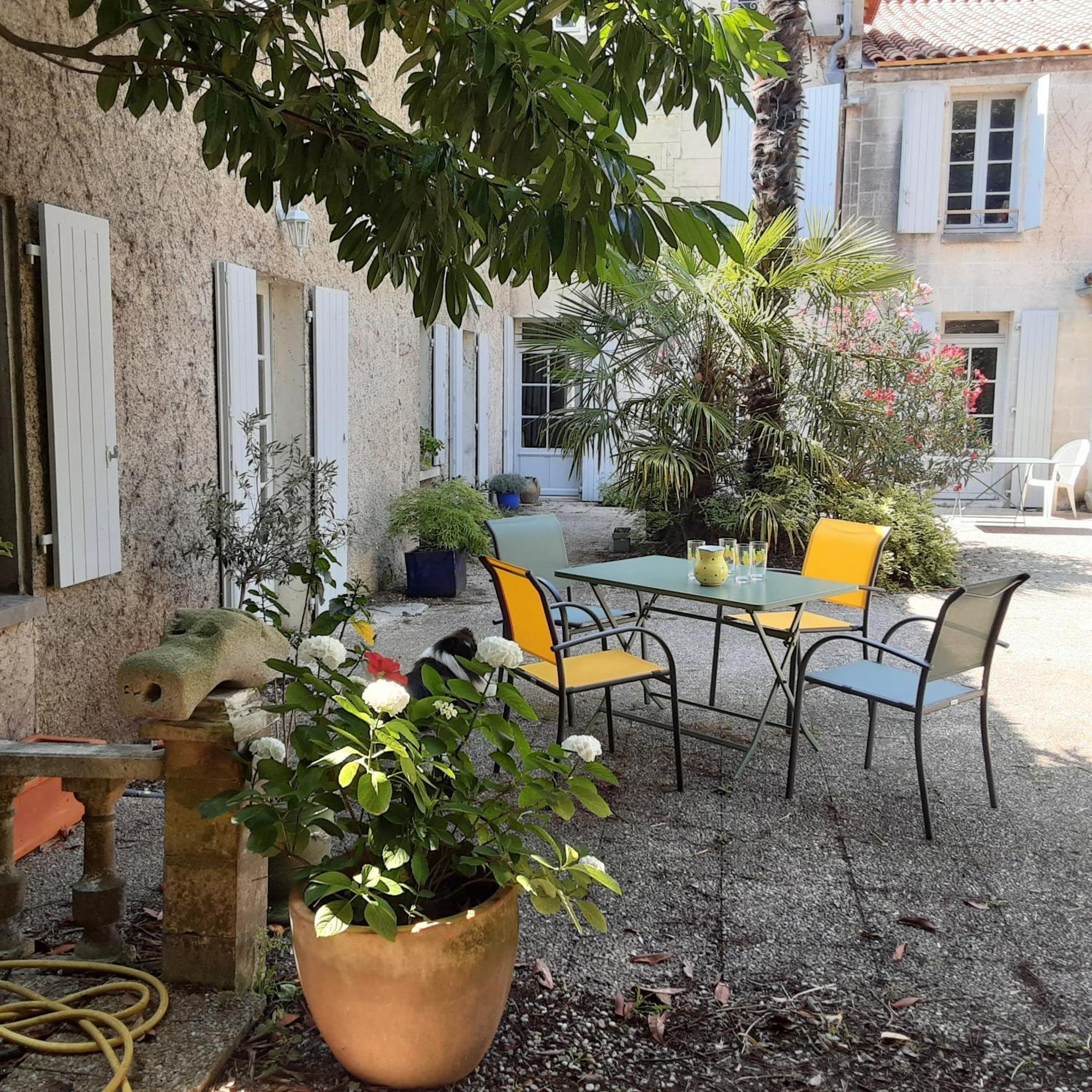 Apartamento Annexe Du Pont De La Charente Châteauneuf-sur-Charente Exterior foto